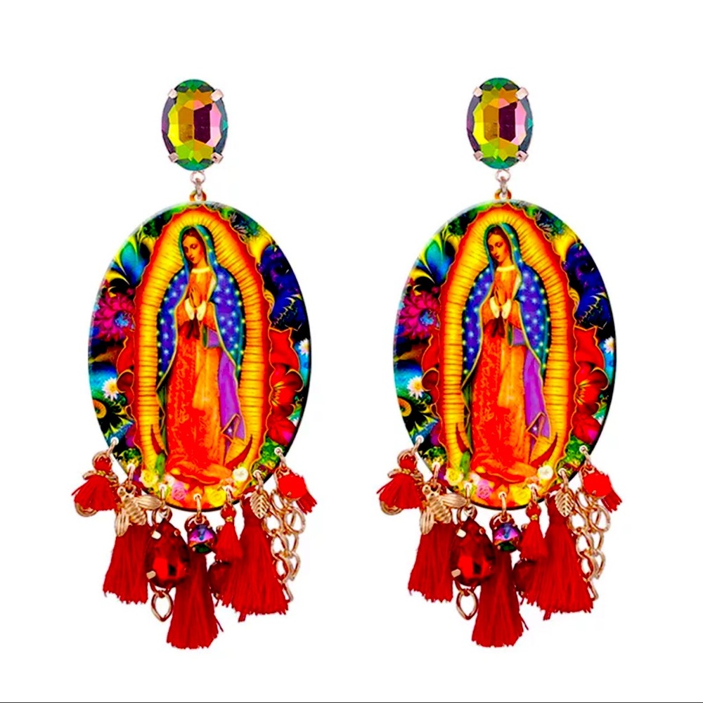 COPY - Our Lady of Guadalupe Earrings